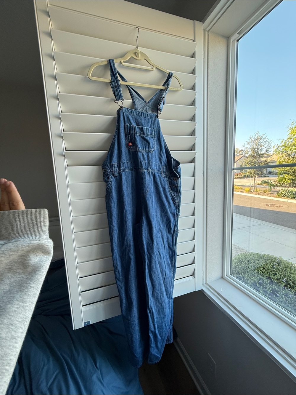 Dickies Classic Women's Denim Overalls - Blue